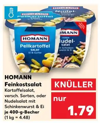 Kaufland Homann kartoffelsalat Angebot