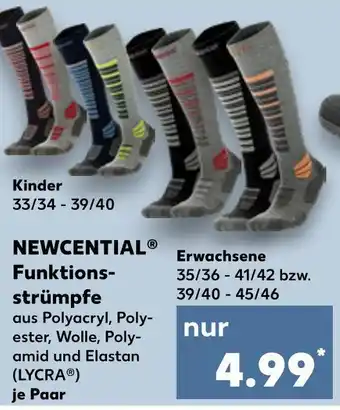 Kaufland Newcential funktionsstrümpfe kinder Angebot