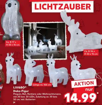 Kaufland Liv&bo deko-figur pinguin Angebot