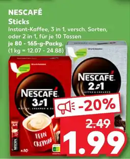 Kaufland Nescafé 3 in 1 Angebot