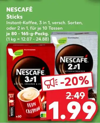 Kaufland Nescafé 3 in 1 Angebot