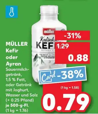 Kaufland Müller kefir Angebot