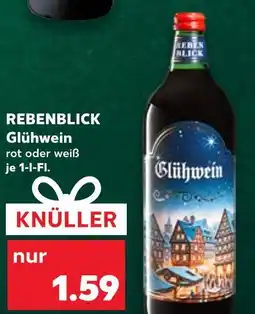 Kaufland Rebenblick glühwein rot Angebot