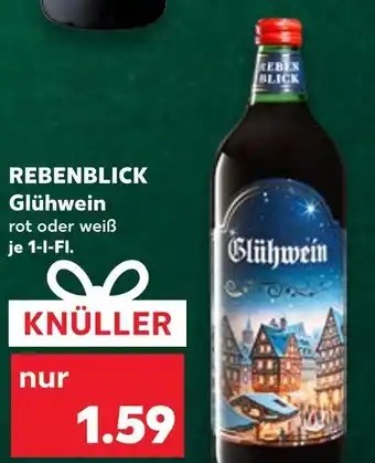 Kaufland Rebenblick glühwein rot Angebot