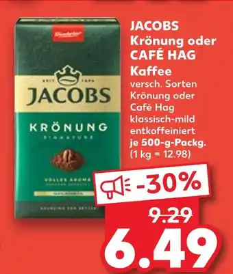 Kaufland Jacobs krönung Angebot