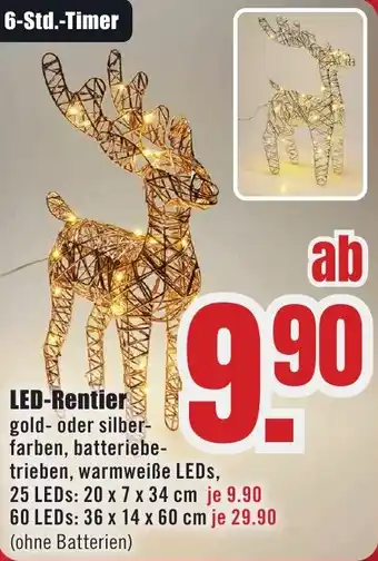 B1 Discount Baumarkt LED-Rentier Angebot