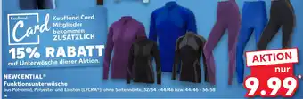 Kaufland Newcential funktionsunterwäsche Angebot