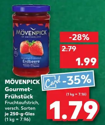 Kaufland Mövenpick gourmet-frühstück erdbeere Angebot