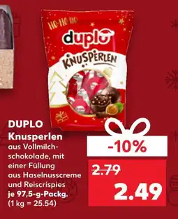 Kaufland Duplo knusperlen Angebot