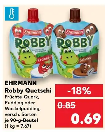 Kaufland Ehrmann robby quetschi erdbeer Angebot
