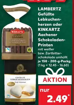 Kaufland Lambertz gefüllte lebkuchenherzen Angebot