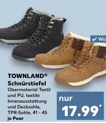 Kaufland Townland schnürstiefel Angebot