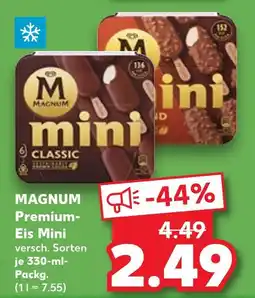 Kaufland Magnum premium-eis mini classic Angebot
