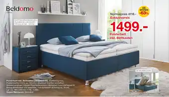 Möbelzentrum Pforzheim Beldomo polsterbett inkl. bettkasten Angebot
