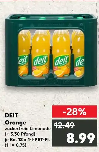 Kaufland Deit orange Angebot