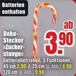 B1 Discount Baumarkt Deko Stecker Zuckerstange Angebot