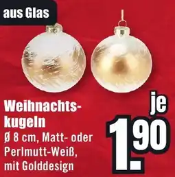 B1 Discount Baumarkt Weihnachtskugeln Angebot