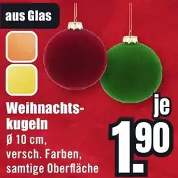 B1 Discount Baumarkt Weihnachtskugeln Angebot