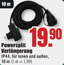 B1 Discount Baumarkt Powersplit Verlängerung Angebot