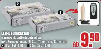 B1 Discount Baumarkt LED-Baumkerzen Angebot
