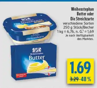 diska Weihenstephan Butter oder Die Streichzarte Angebot