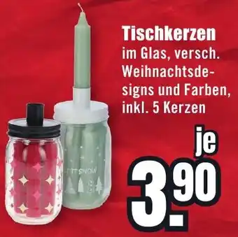B1 Discount Baumarkt Tischkerzen Angebot