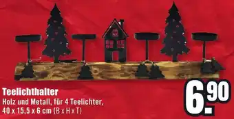 B1 Discount Baumarkt Teelichthalter Angebot