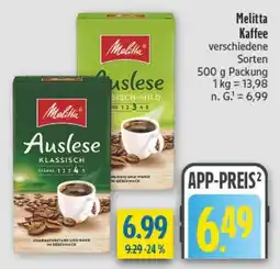 diska Melitta Auslese Angebot