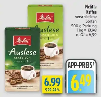 diska Melitta Auslese Angebot