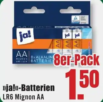 B1 Discount Baumarkt ja! Batterien Angebot