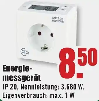 B1 Discount Baumarkt Energiemessgerät Angebot