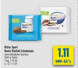 diska Ritter Sport Bunte Vielfalt Schokolade Angebot