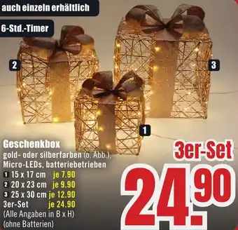 B1 Discount Baumarkt Geschenkbox Angebot