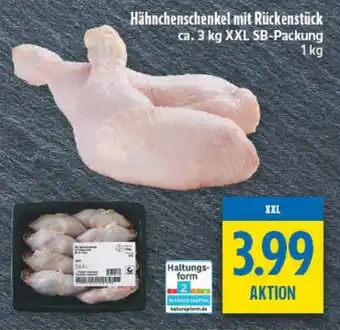 diska Hähnchenschenkel mit Rückenstück Angebot
