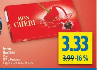 diska Ferrero Mon Cheri 15er Angebot