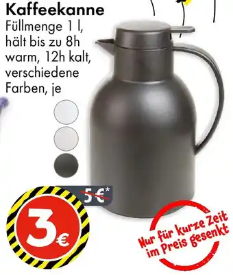 TEDi Kaffeekanne Angebot