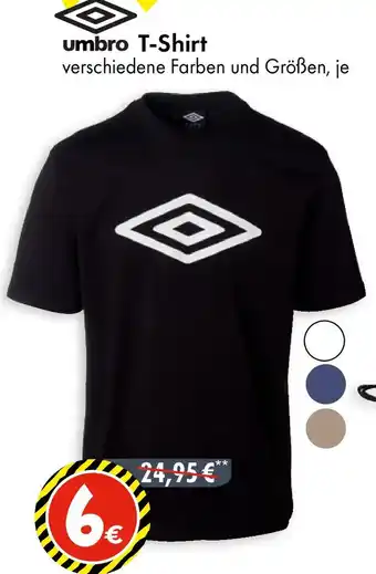 TEDi umbro T-Shirt Angebot
