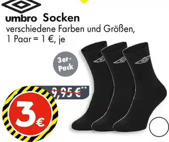 TEDi umbro Socken Angebot