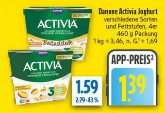 diska Danone Activia Joghurt Angebot