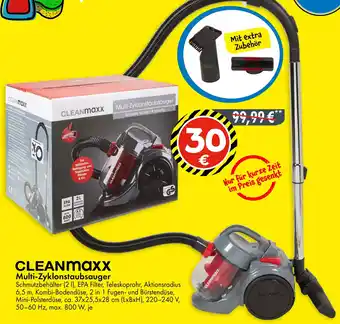 TEDi CLEANMaxx Multi-Zyklonstaubsauger Angebot