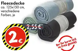 TEDi Fleecedecke Angebot