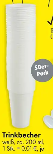 TEDi Trinkbecher Angebot