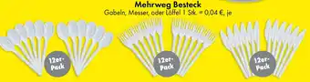 TEDi Mehrweg Besteck Angebot