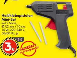 TEDi Heißklebepistolen Mini-Set Angebot