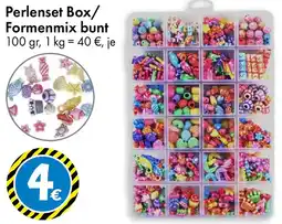 TEDi Perlenset Box/ Formenmix bunt Angebot