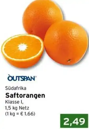 CAP Markt OUTSPAN Südafrika Saftorangen Angebot