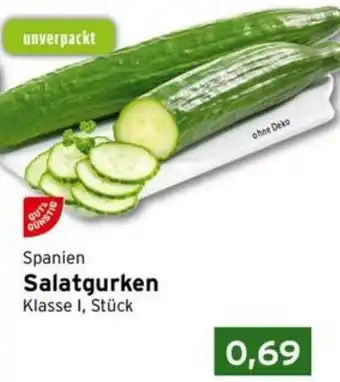 CAP Markt Gut & Günstig Spanien Salatgurken Angebot