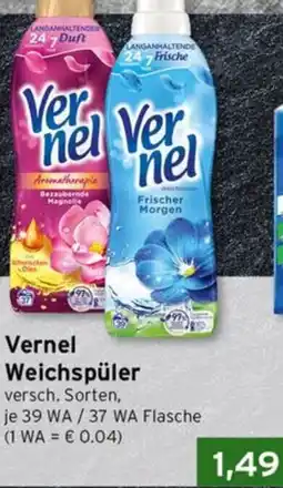 CAP Markt Vernel Weichspüler Angebot