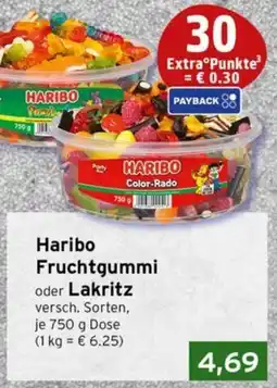 CAP Markt Haribo Fruchtgummi oder Lakritz Angebot