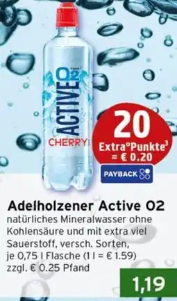 CAP Markt Adelholzener Active O2 Angebot